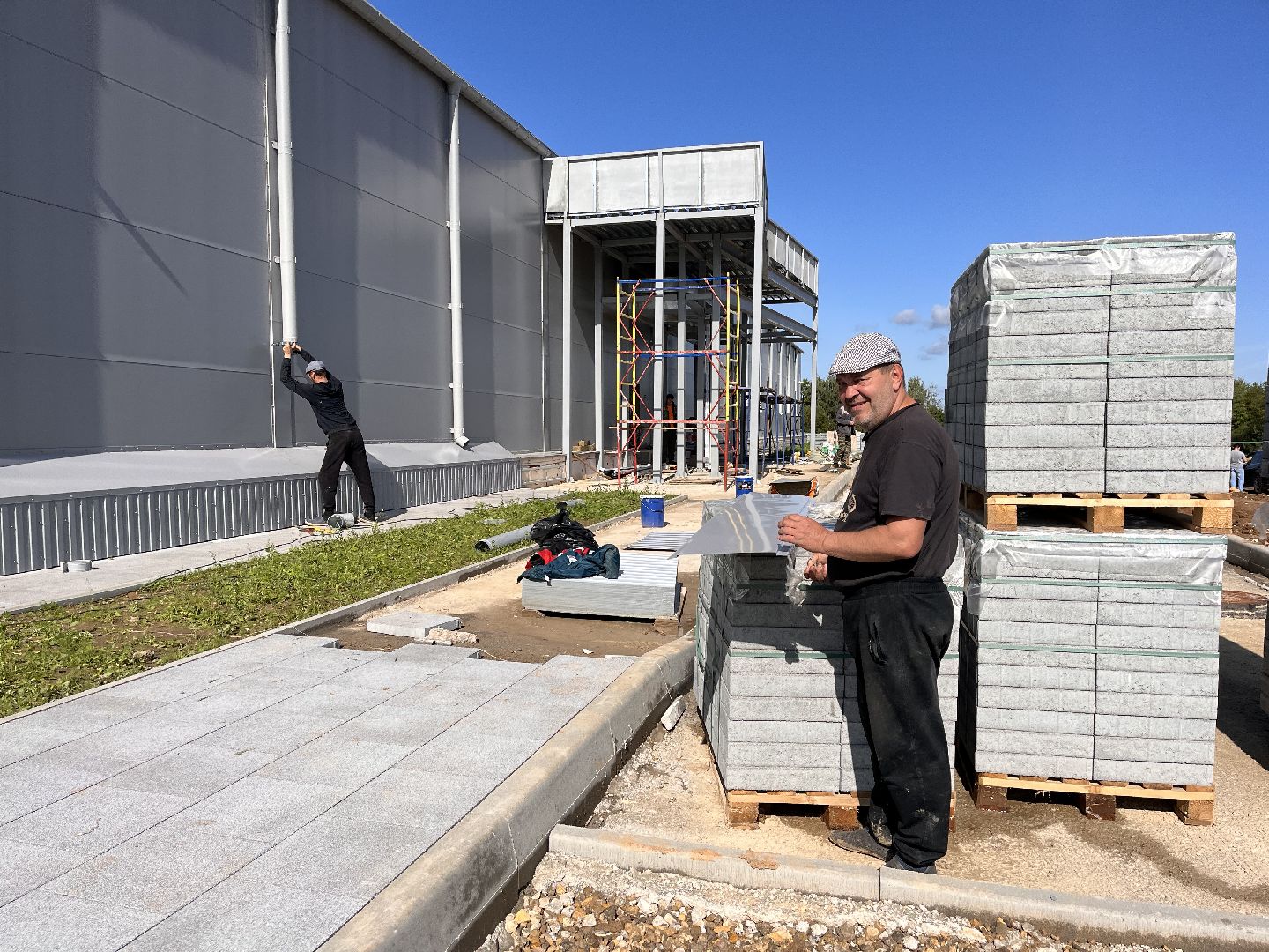 Шаховская, строительство, Теннисный корт,