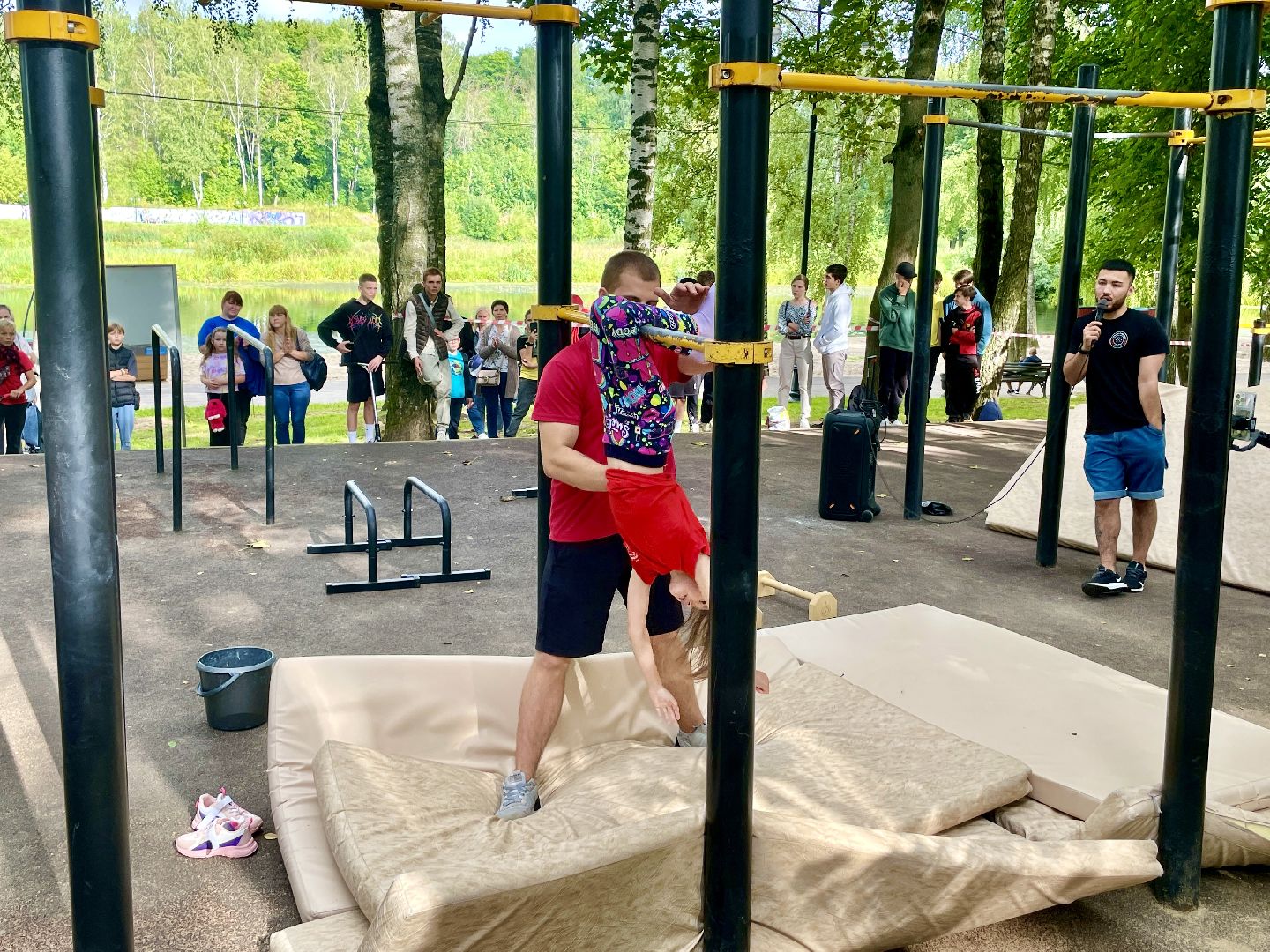 Клин, спорт, общество, дети, воркаут, День города Клин