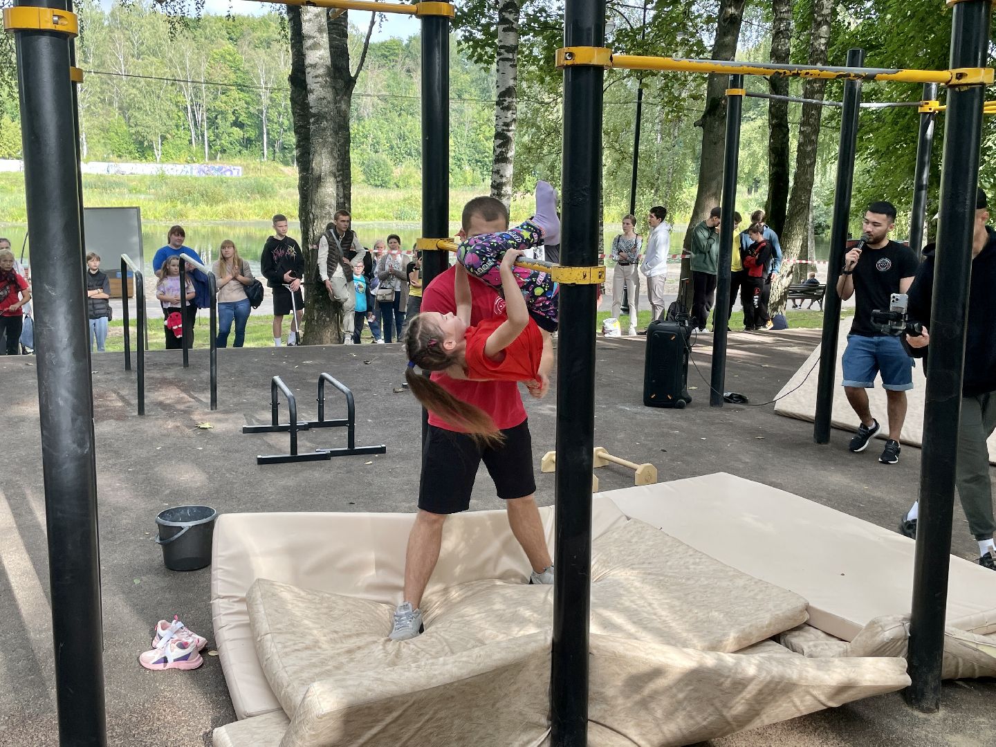 Клин, спорт, общество, дети, воркаут, День города Клин