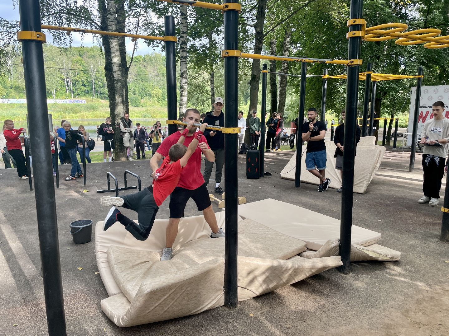 Клин, спорт, общество, дети, воркаут, День города Клин