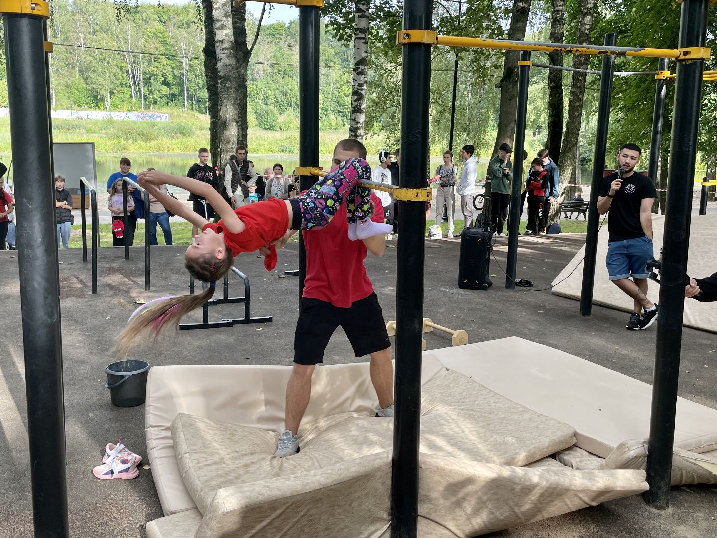 Клин, спорт, общество, дети, воркаут, День города Клин