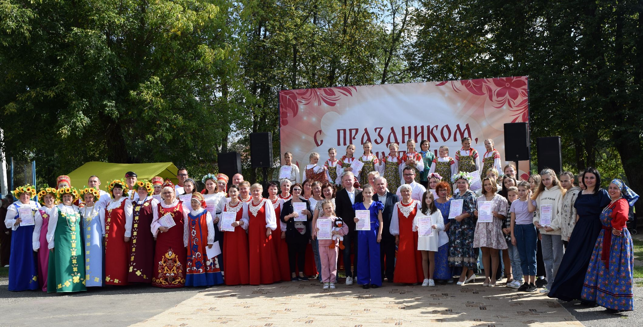 Егорьевск, Шувое, спас, ярмарка, ремесло, танцы, пение, хор,