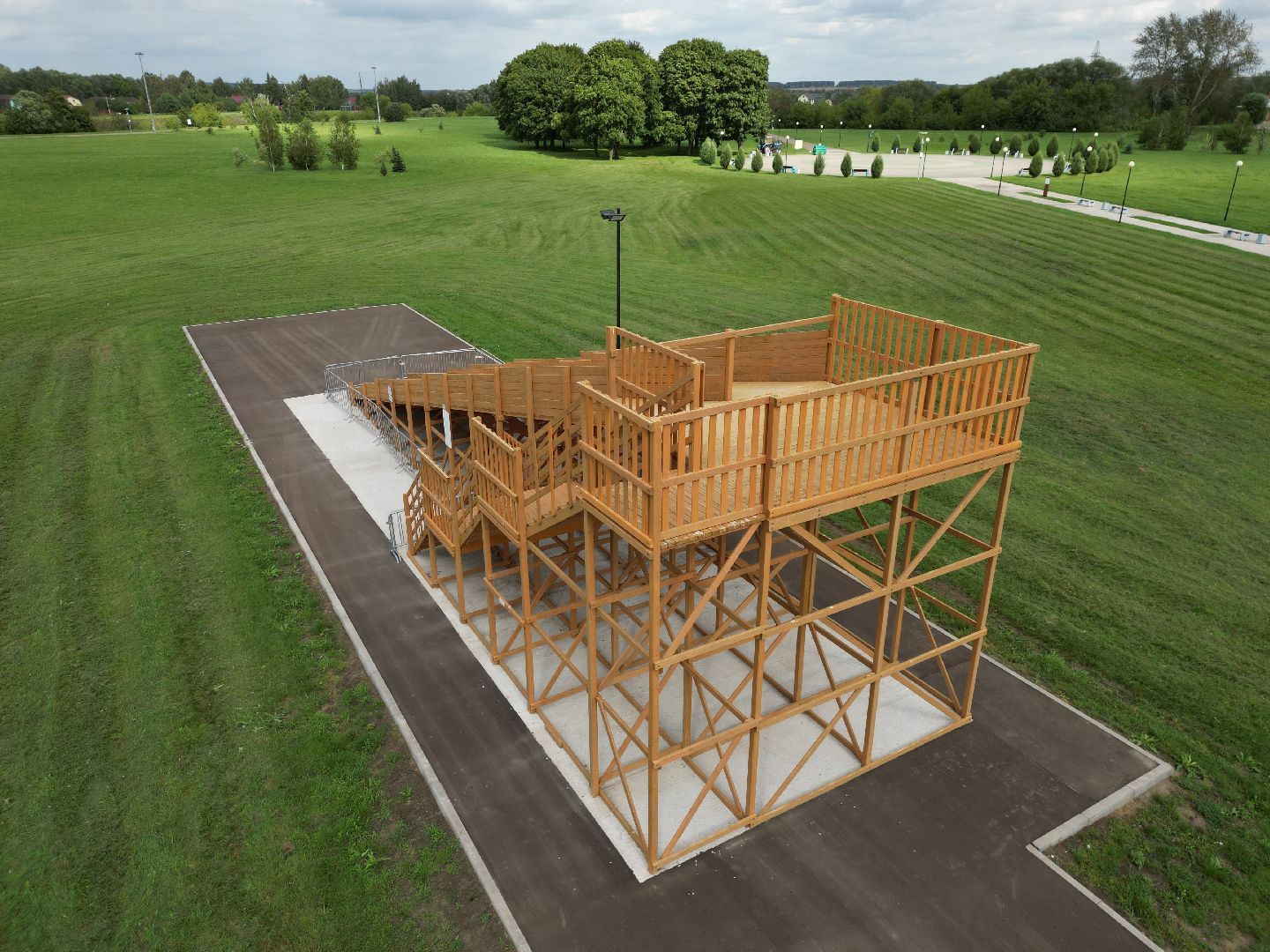 парк, отдых,видео с коптера,