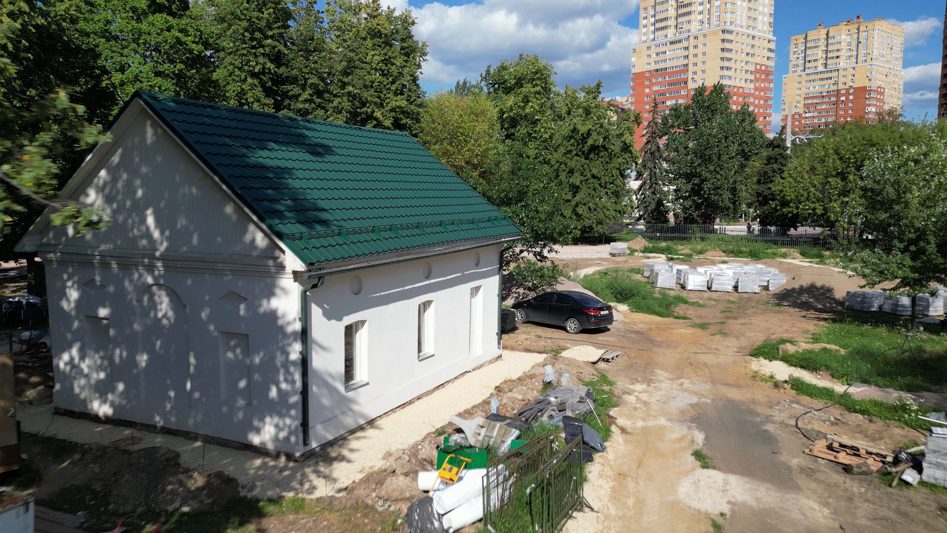 белая дача, котлеьники, усадьба,видео с коптера,