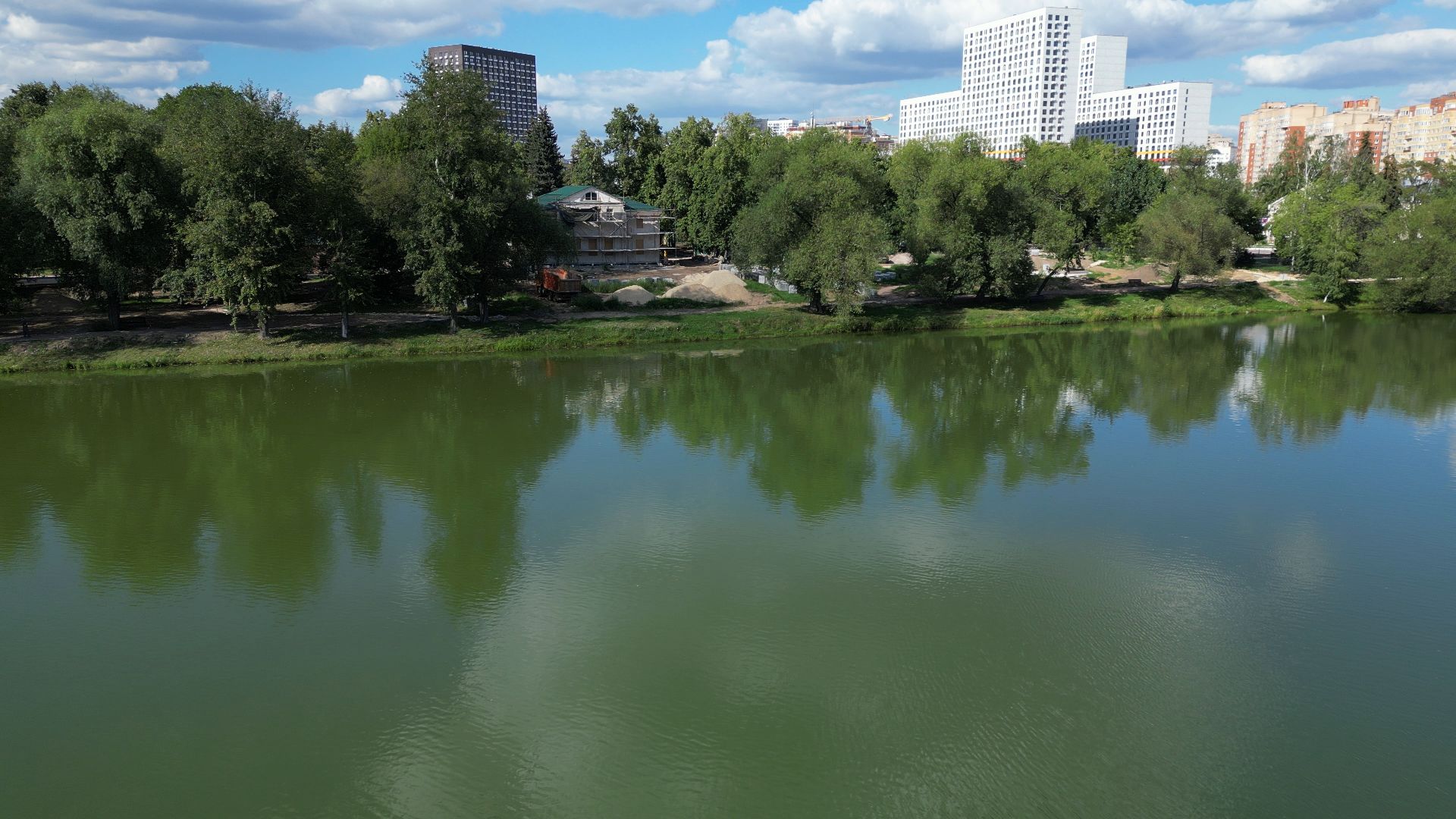 белая дача, котлеьники, усадьба,видео с коптера,