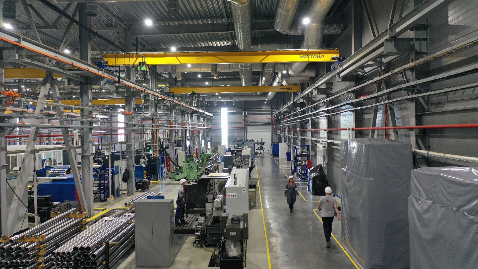 завод, нефть, металл,видео с коптера, экономика,