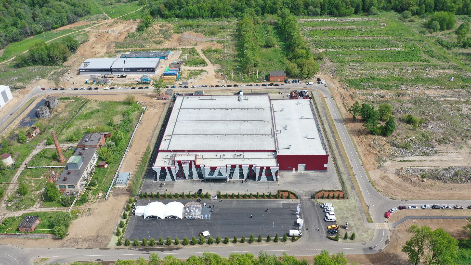 завод, нефть, металл,видео с коптера, экономика,