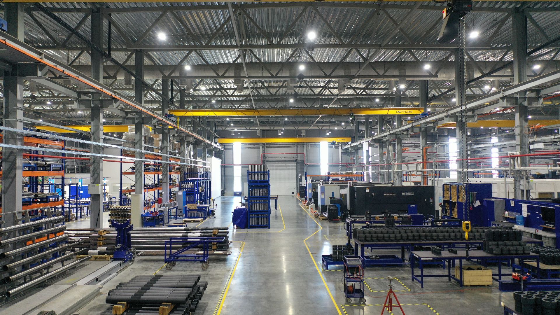 завод, нефть, металл,видео с коптера, экономика,