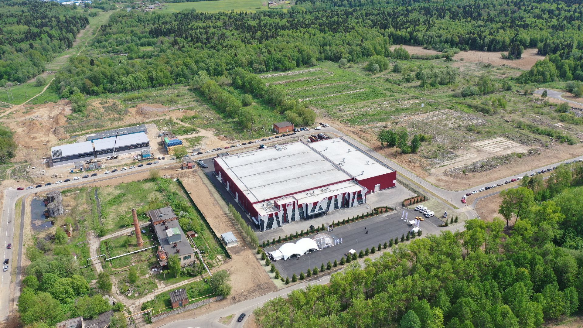 завод, нефть, металл,видео с коптера, экономика,