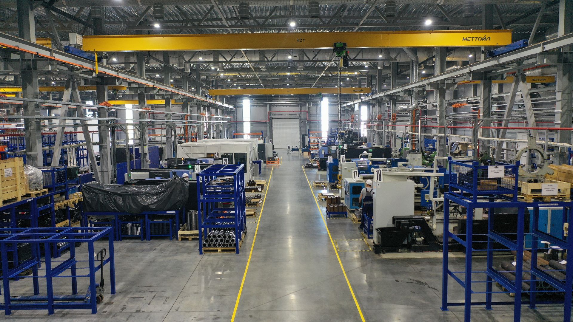 завод, нефть, металл,видео с коптера, экономика,