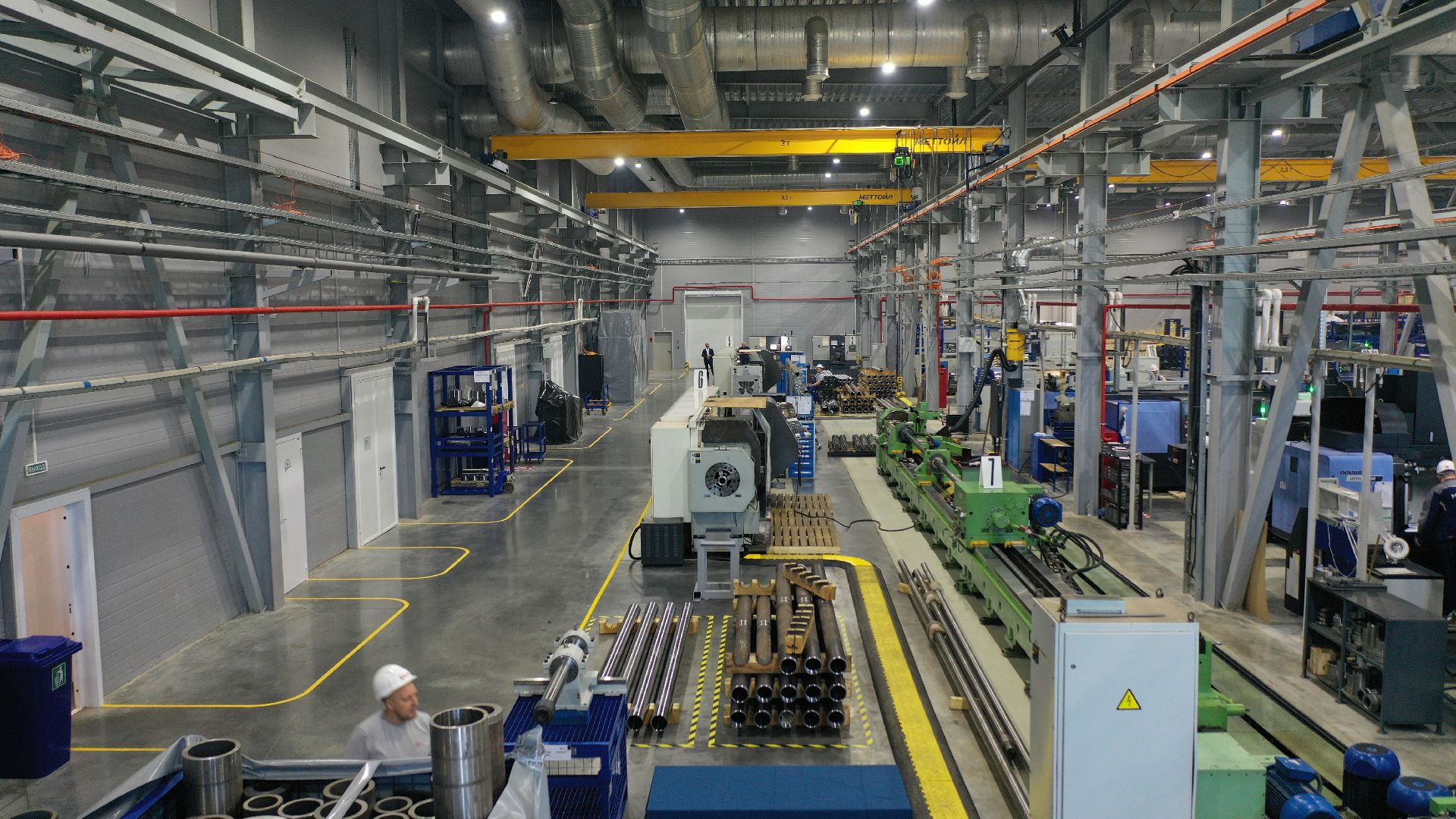 завод, нефть, металл,видео с коптера, экономика,