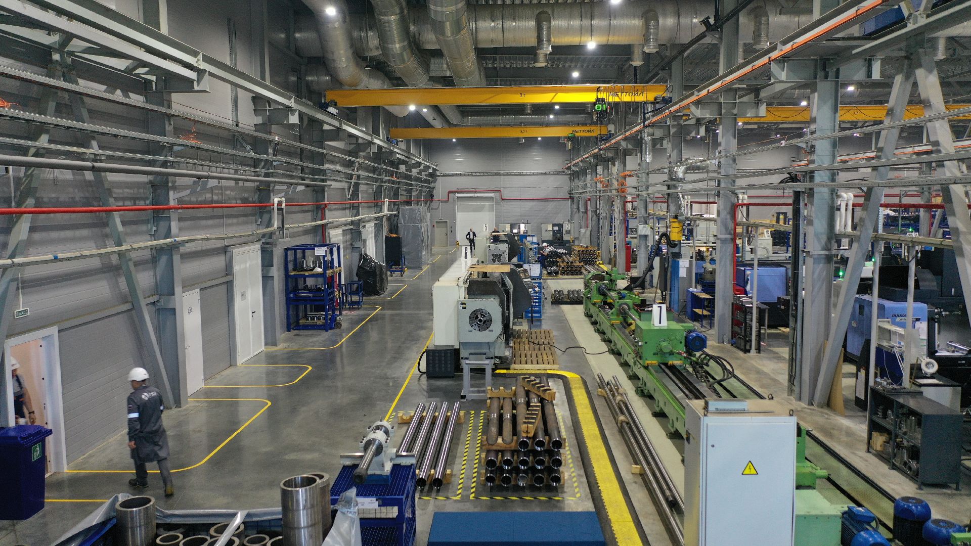 завод, нефть, металл,видео с коптера, экономика,