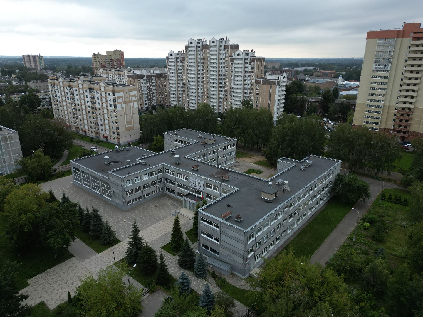 школа, образование,учеба, видео с коптера,