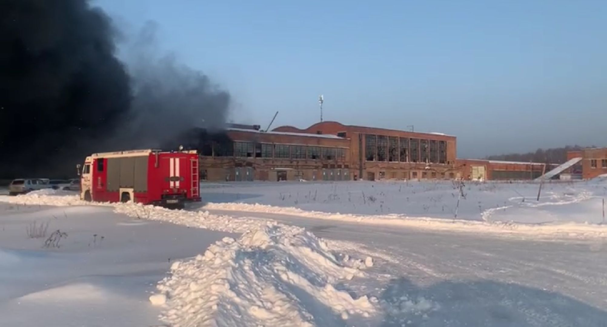 ступино, пожар