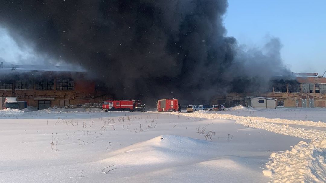 ступино, пожар