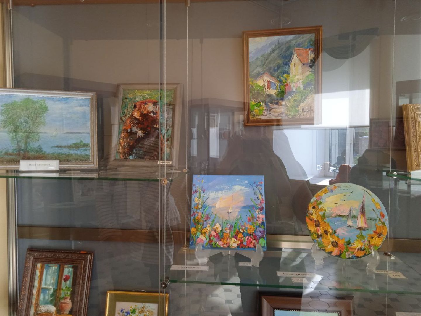 Солнечногорск, выставка, картины, путевой дворец, вернисаж