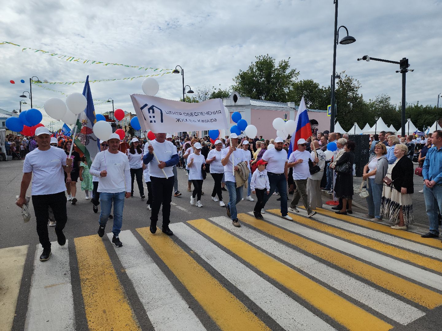 Кашира, День города, шествие, парад