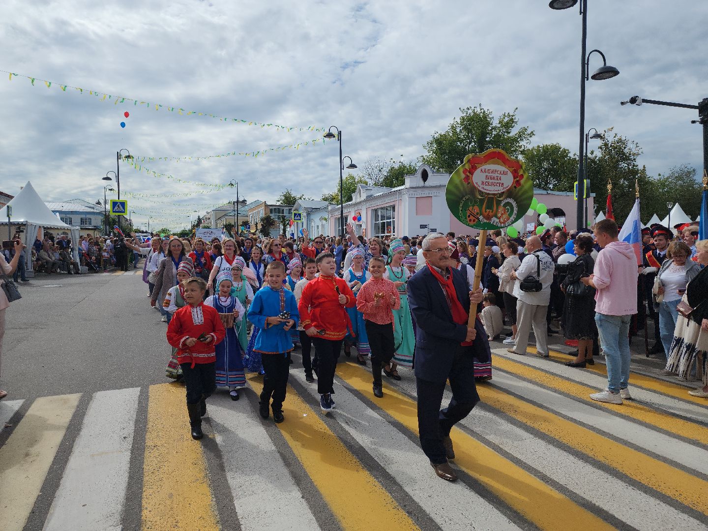 Кашира, День города, шествие, парад