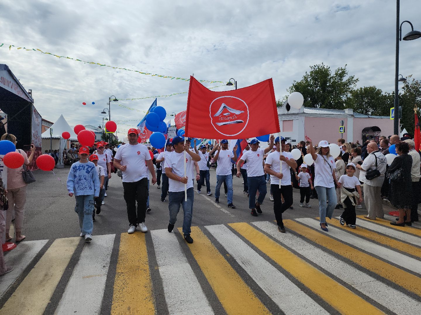 Кашира, День города, шествие, парад