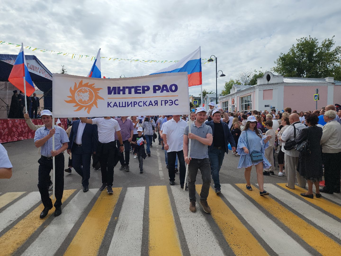 Кашира, День города, шествие, парад