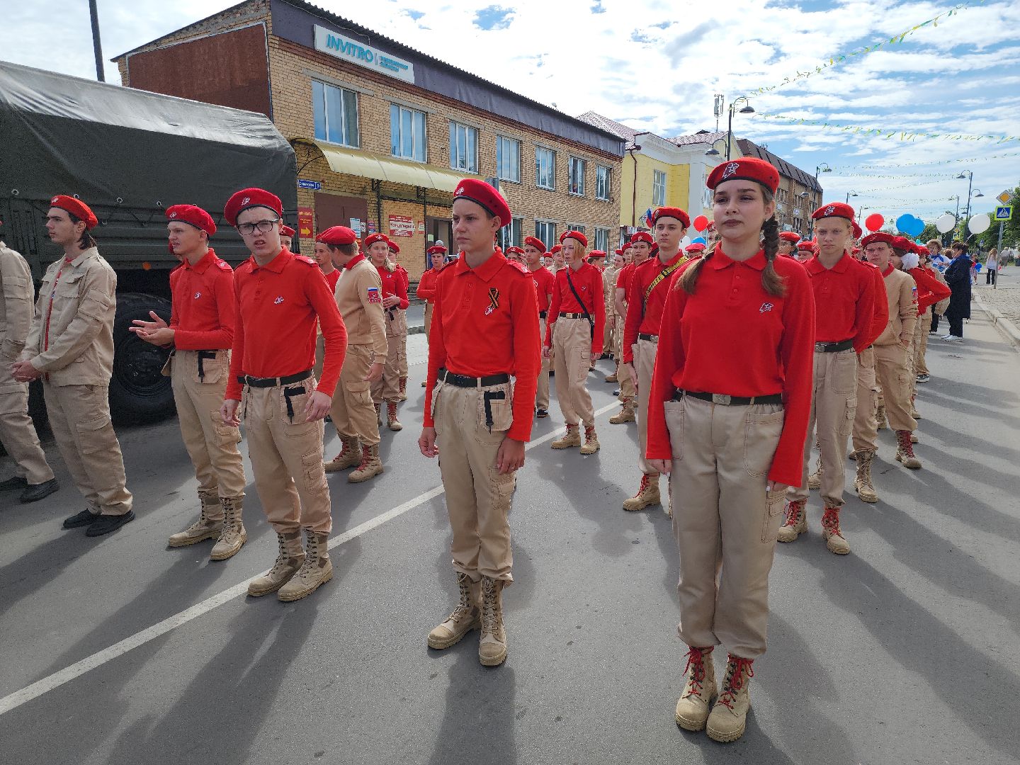 Кашира, День города, шествие, парад