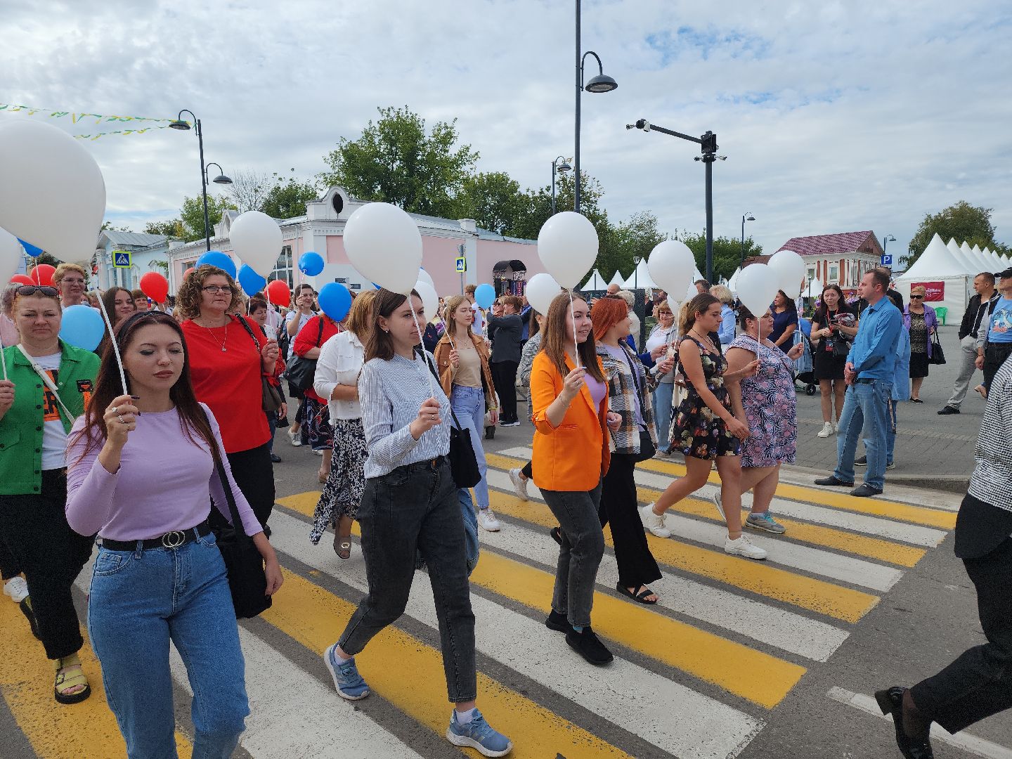 Кашира, День города, шествие, парад