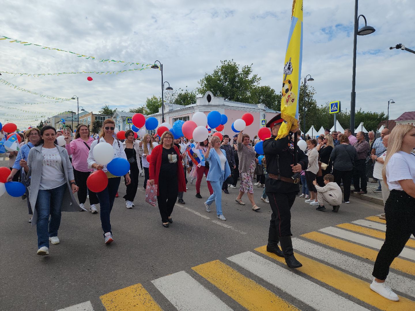 Кашира, День города, шествие, парад