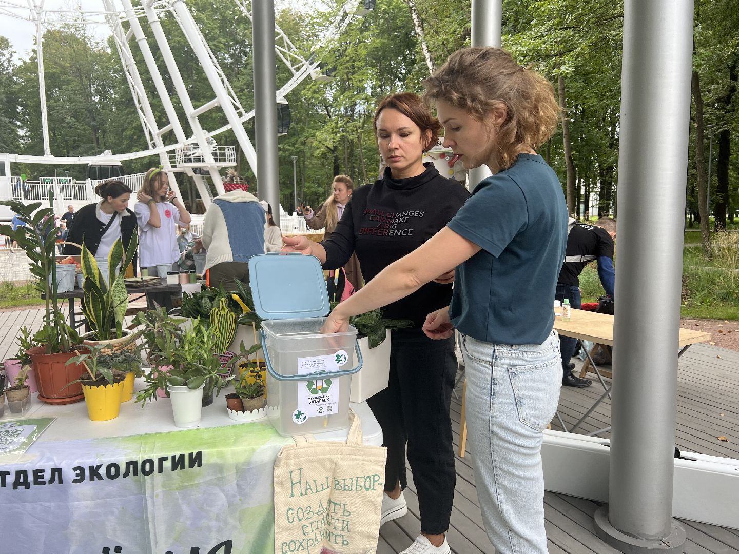 Химки, парк, растения, экология