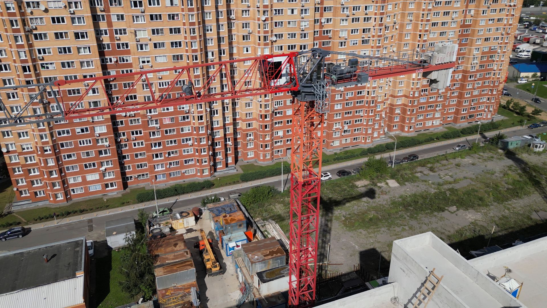 поликлиника, медицина,котельники, видео с коптера,