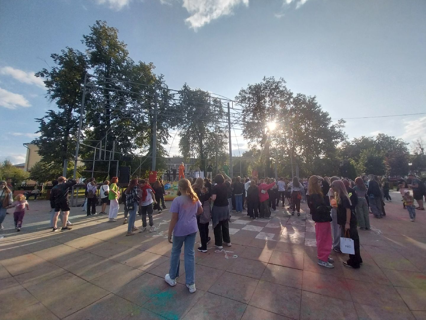 Коломна, фестиваль красок, лето