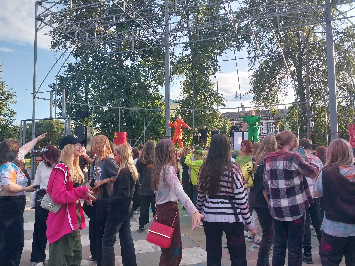 Коломна, фестиваль красок, лето