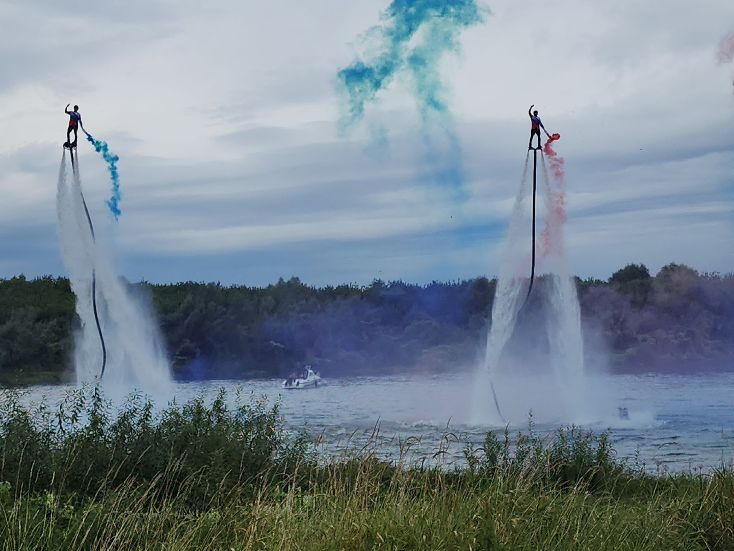 Кашира, День города, набережная, флайборд,