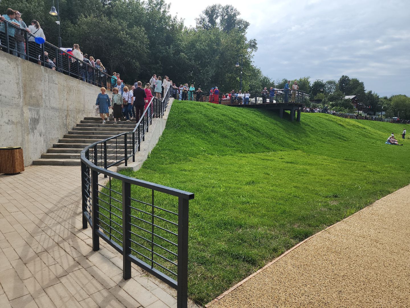 Кашира, День города, набережная, флайборд,