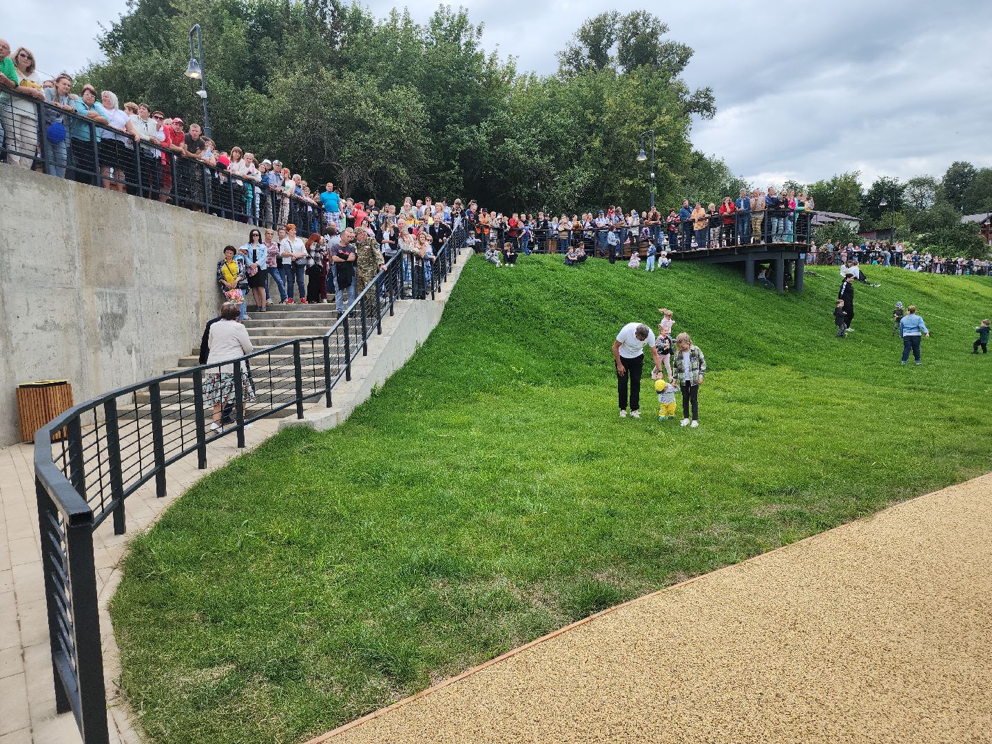 Кашира, День города, набережная, флайборд,