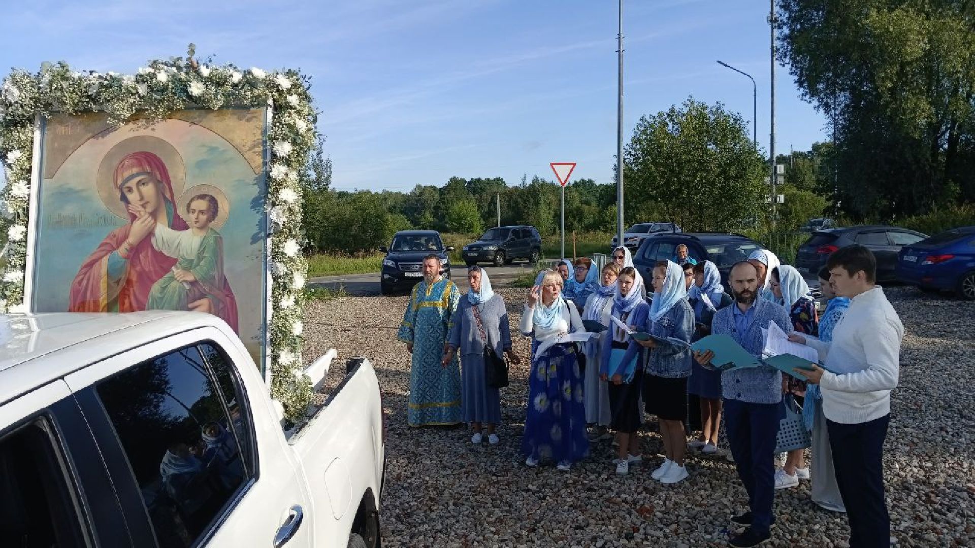 икона Божией Матери, Домодедово, Добрыниха