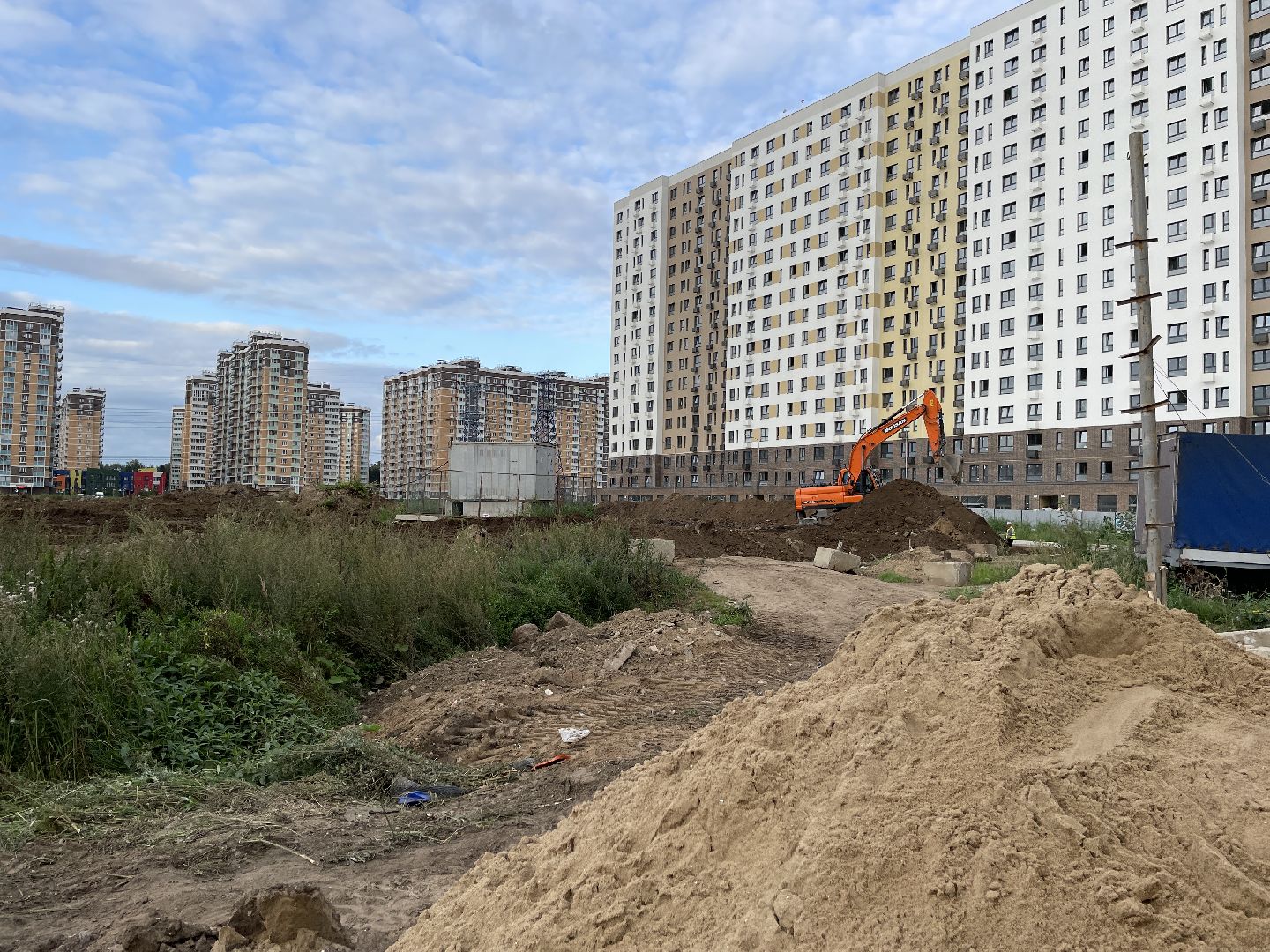 Строительство, школа, люберцы, дети