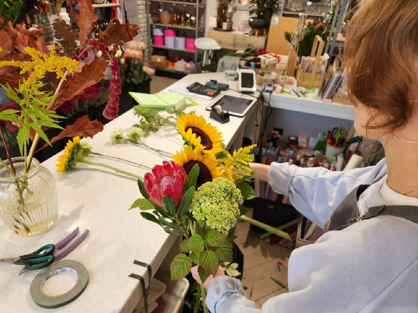 День знаний, праздник, цветы, букет, букет учителю, 1 сентября, осень, Лосино-Петровский