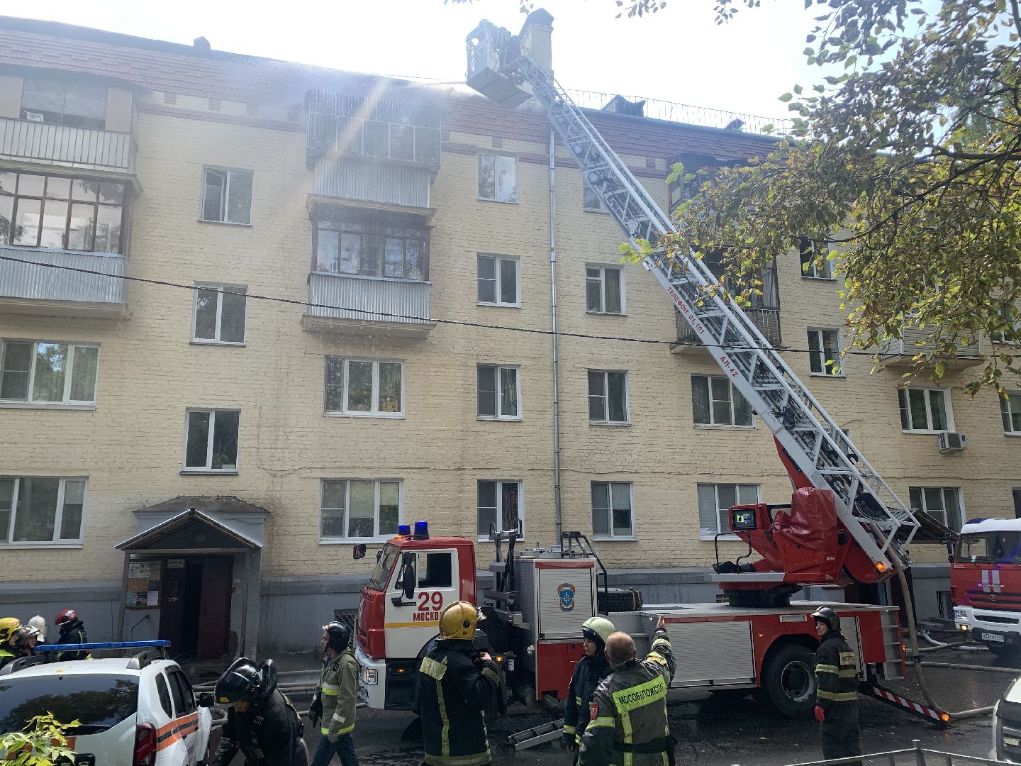 ЧП,ликвидация,Красногорск