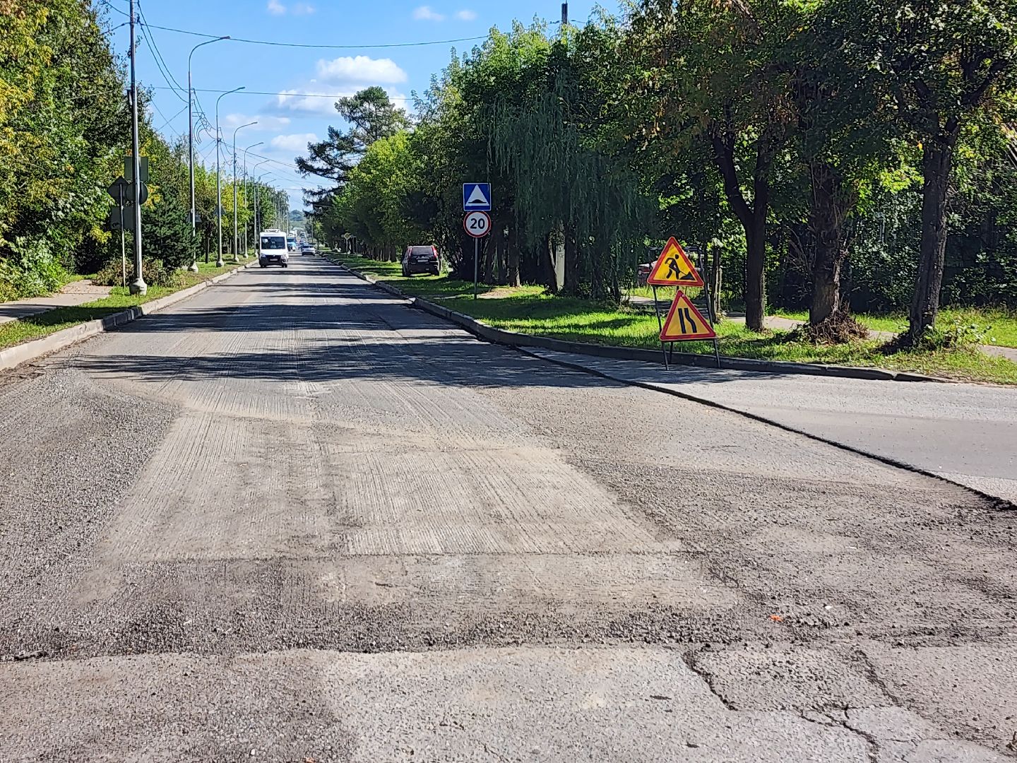 серпухов, дороги, строительство дорог, улица ленинского комсомола, река нара,