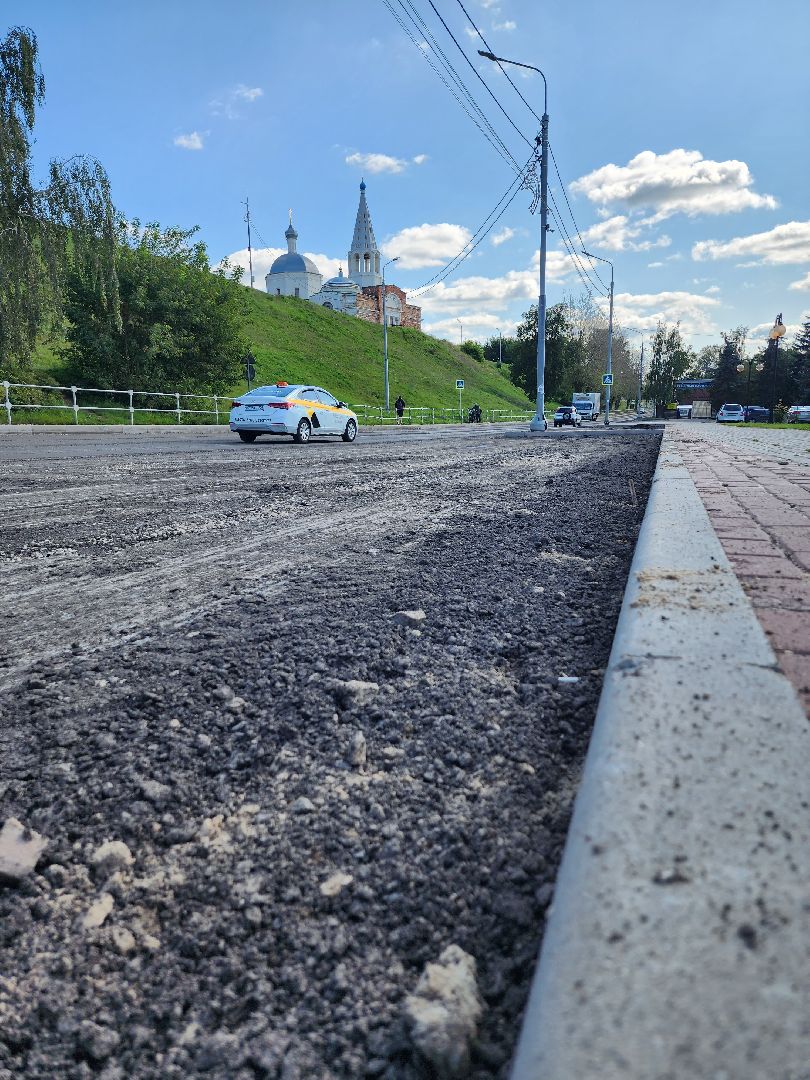 дороги, строительство дорог, серпухов, улица тульская, улица советская,