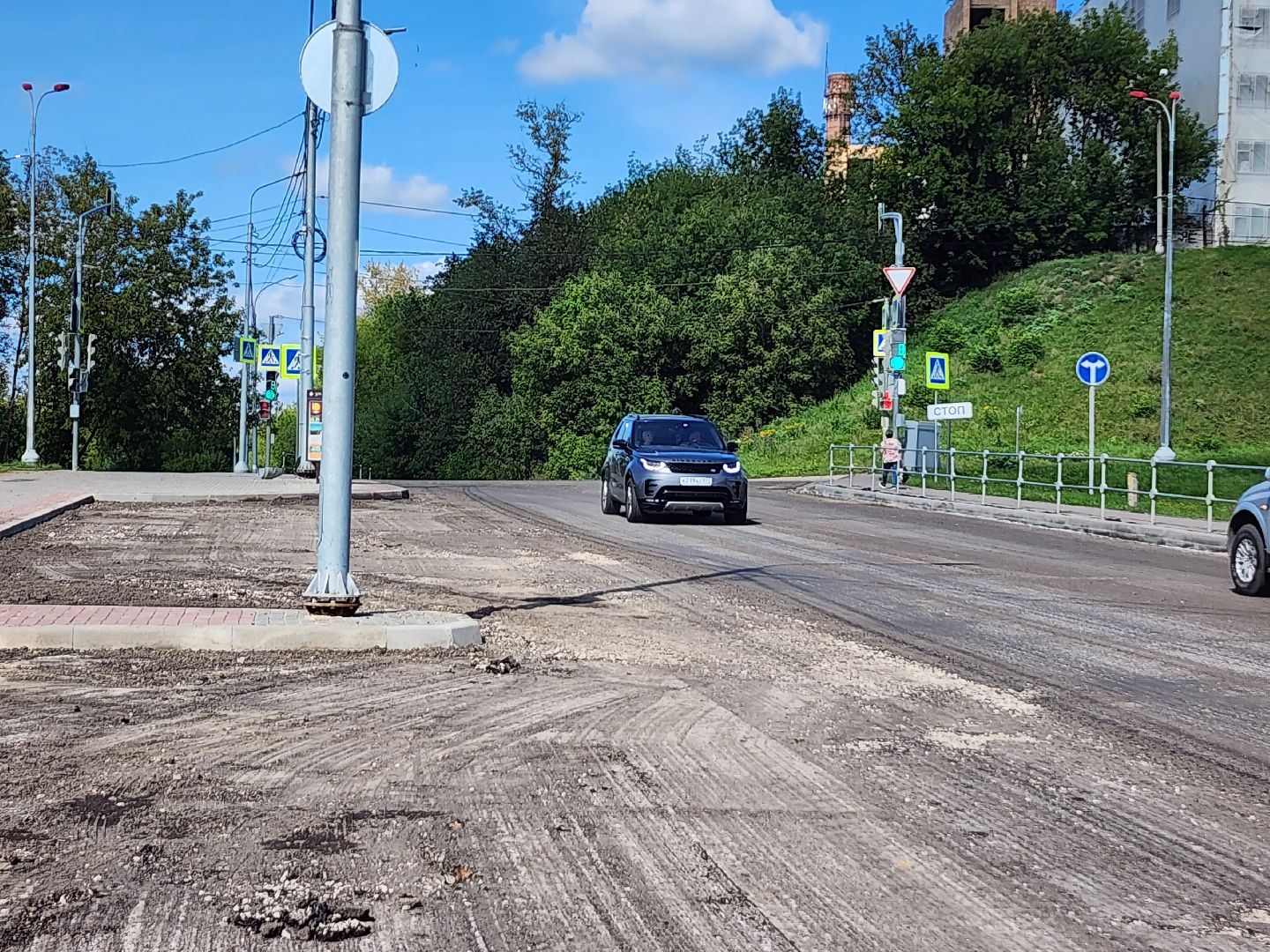 дороги, строительство дорог, серпухов, улица тульская, улица советская,