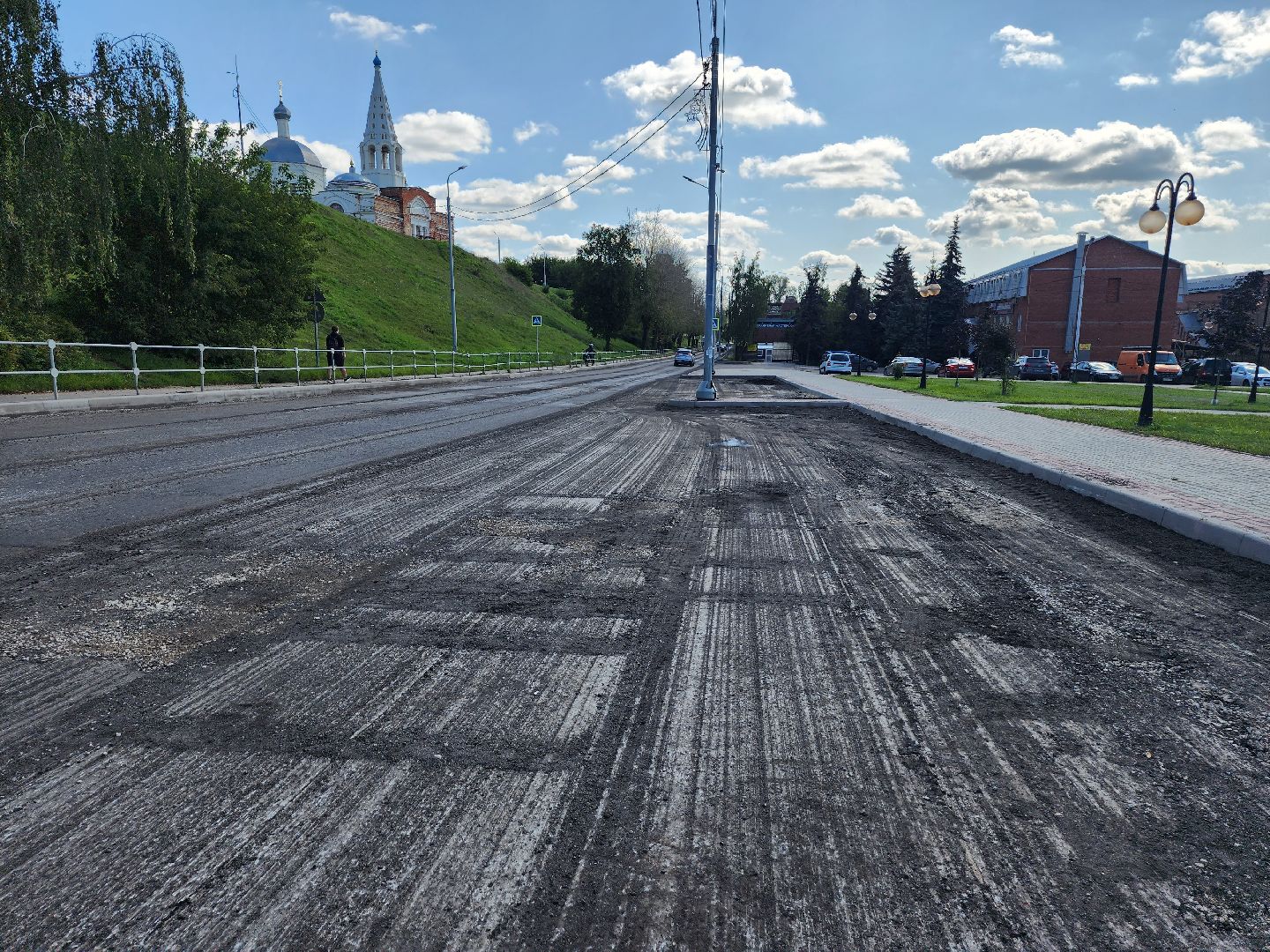 дороги, строительство дорог, серпухов, улица тульская, улица советская,