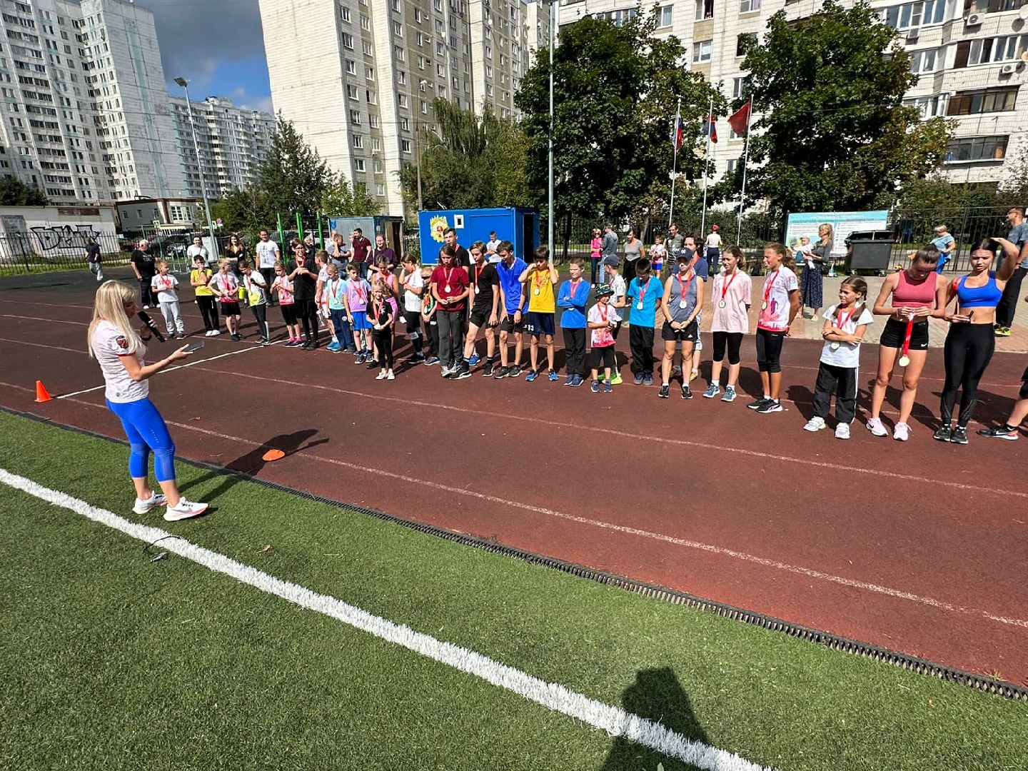 Балашиха, фестиваль лёгкой атлетики, Кристина Угарова, микрорайон Ольгино