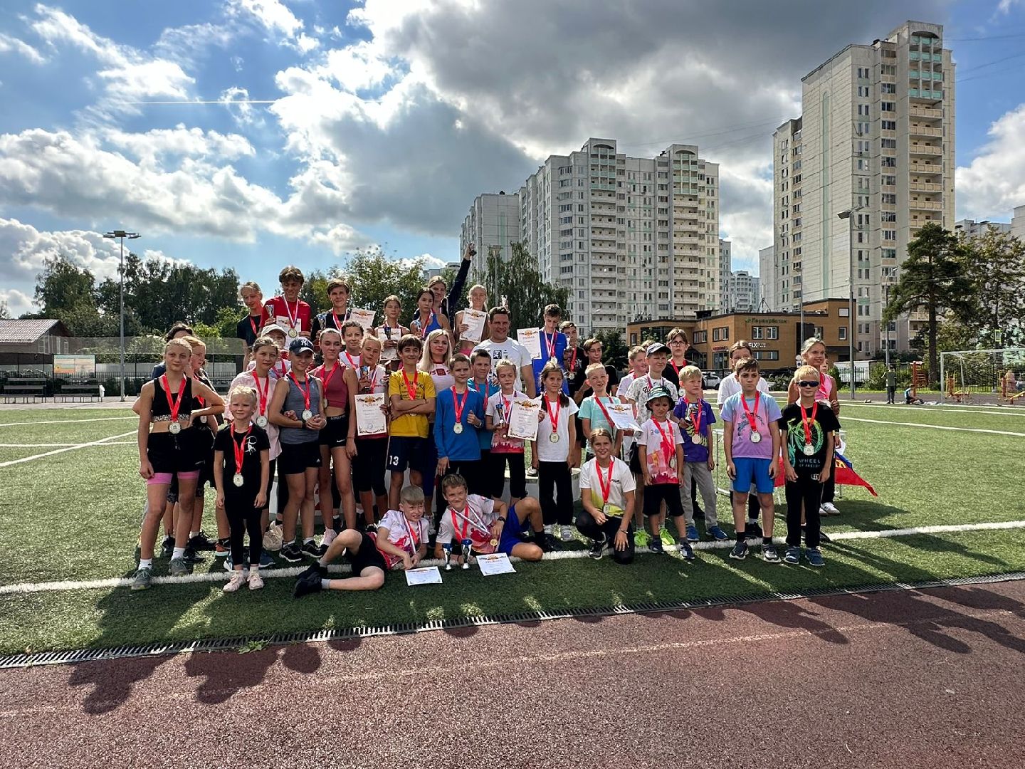 Балашиха, фестиваль лёгкой атлетики, Кристина Угарова, микрорайон Ольгино