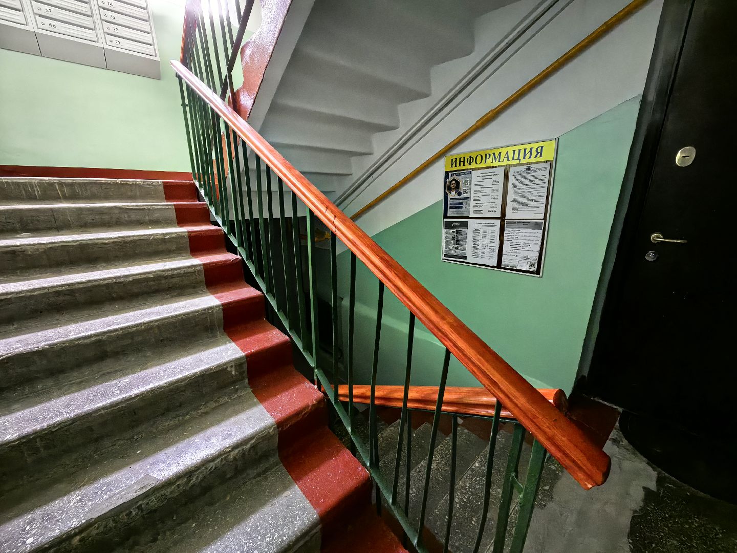 Подъезд, дом, ремонт, перила, входная группа