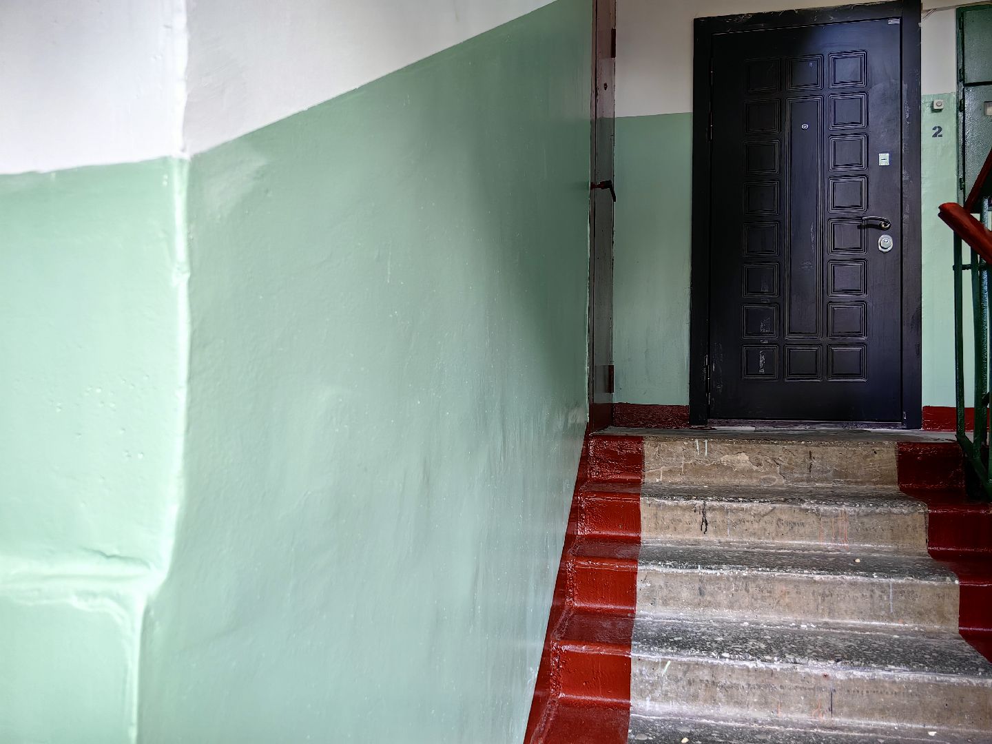 Подъезд, дом, ремонт, перила, входная группа