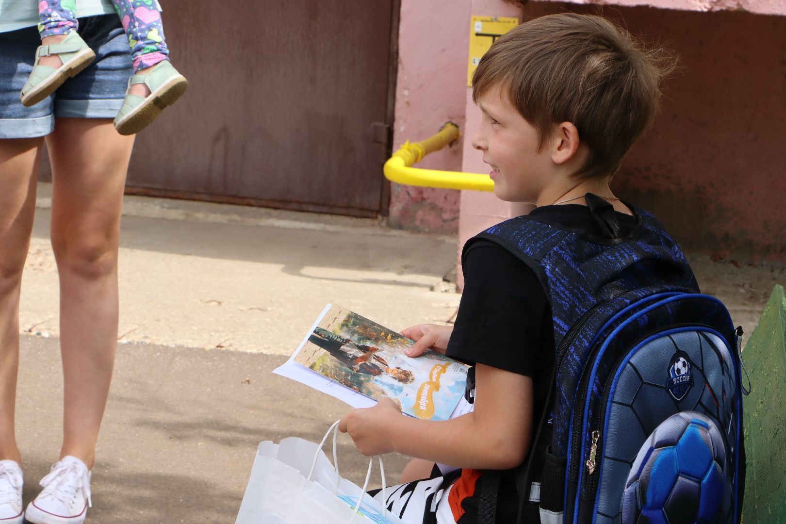 Серебряные Пруды, дети