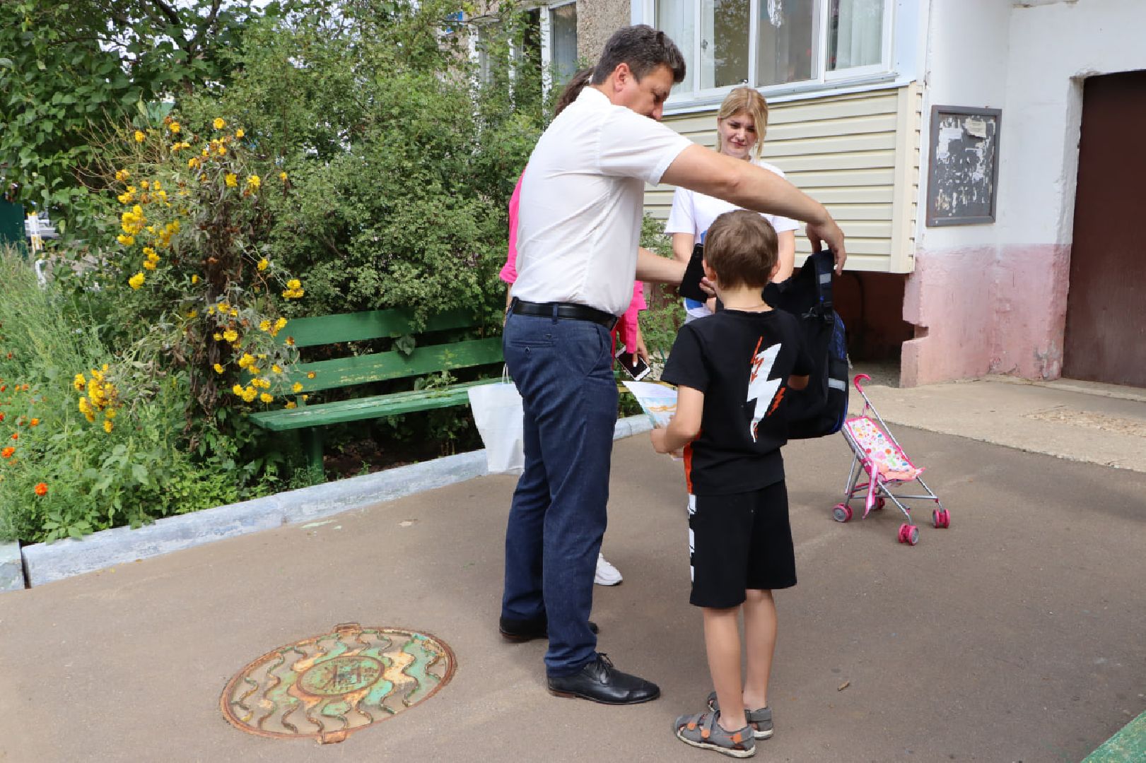 Серебряные Пруды, дети