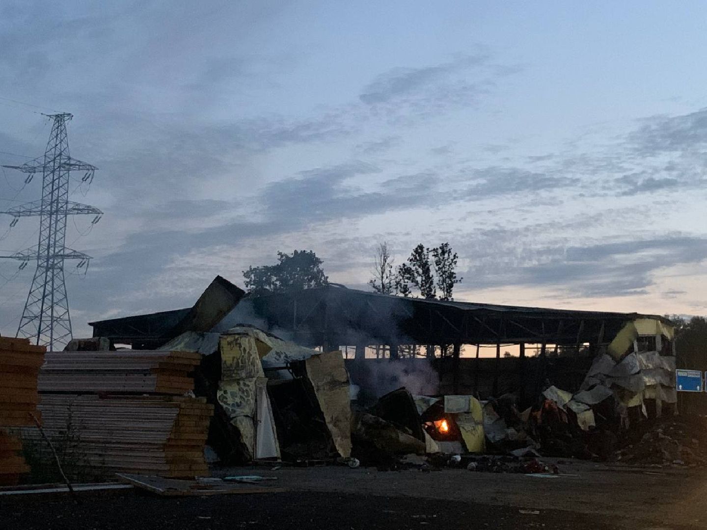 Одинцово, пожар, запах гари, промзона, МЦУР, Министерство экологии и природопользования Московской области