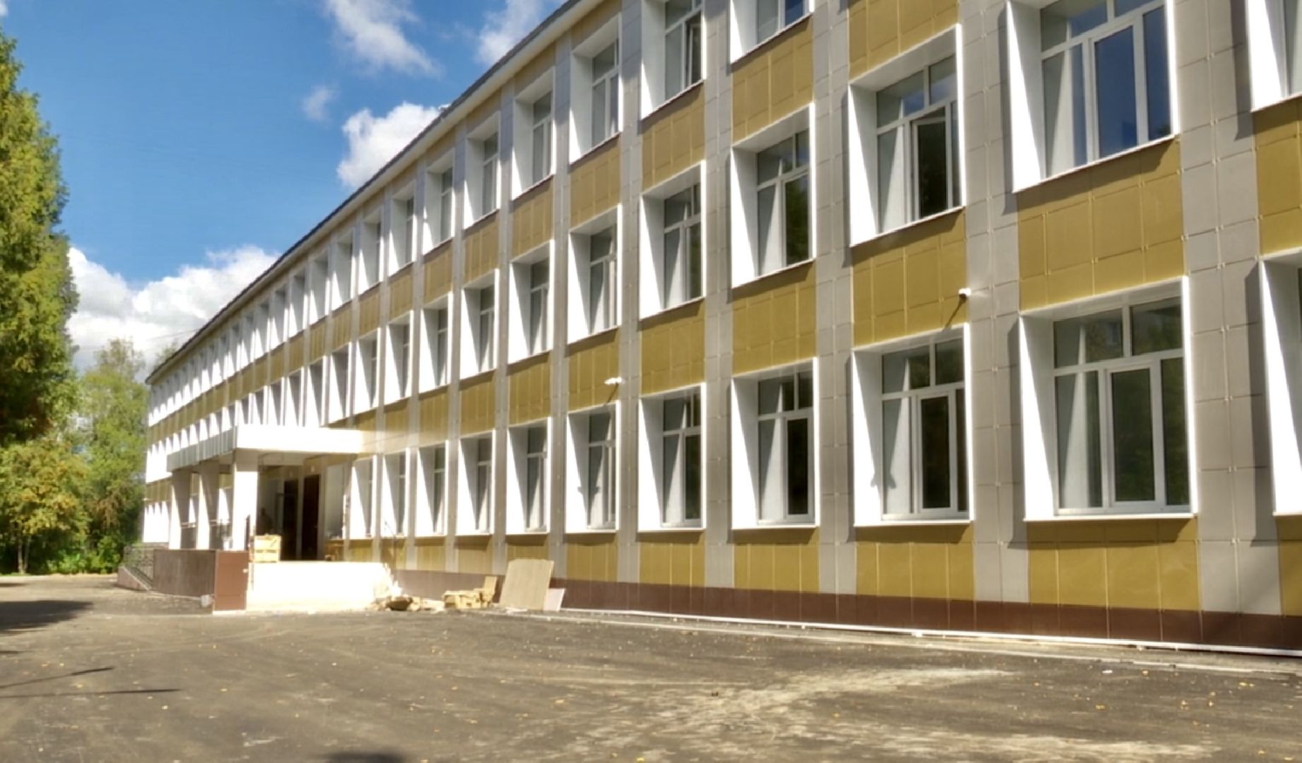 Клин, строительство, образование, общество, школы